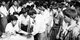 Burma / Myanmar: Queuing for membership of the Students' Union, Rangoon, 1988